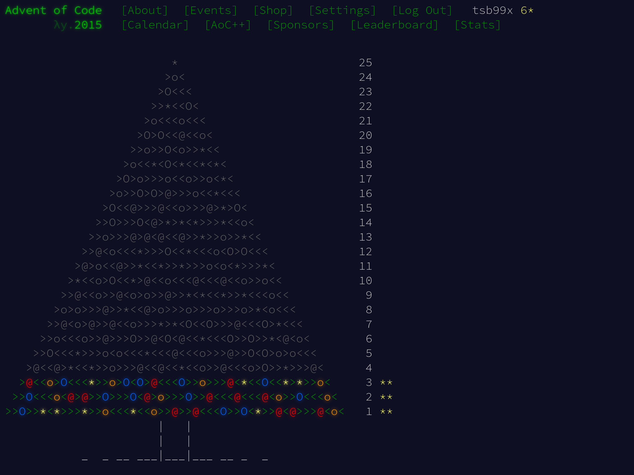 Уже шесть звёзд в кармане