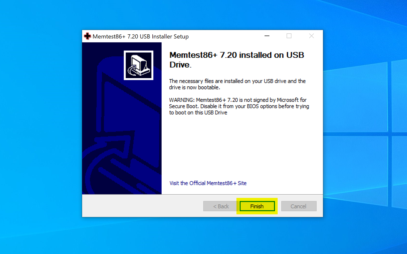 Кнопка выхода